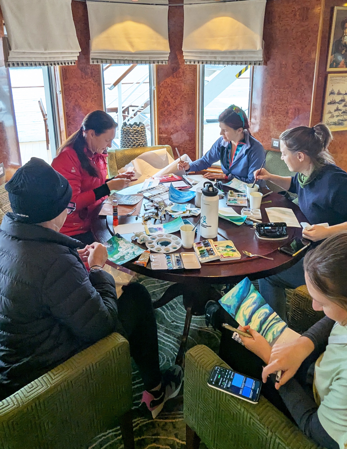 Postcard crafting process, image 5