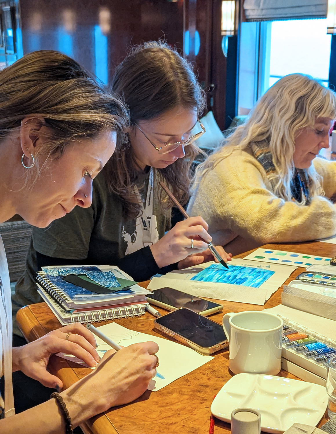 Postcard crafting process, image 7